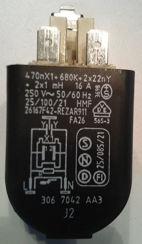 Capacitor fits like - fits, bosch